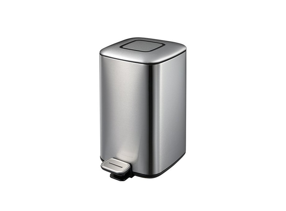 Sapho REGENT odpadkový kôš 6l, Soft Close, nerez mat DR501