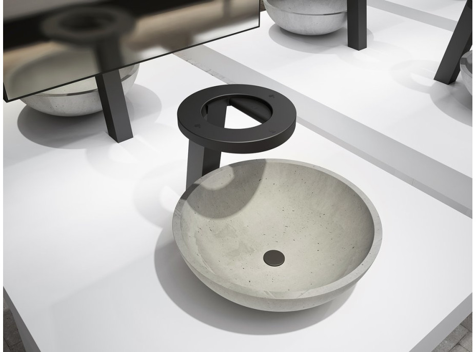 NOFER CONCEPT stojanková senzorová batéria s dávkovačom mydla a sušičom rúk výška 188mm, chróm 01901.B