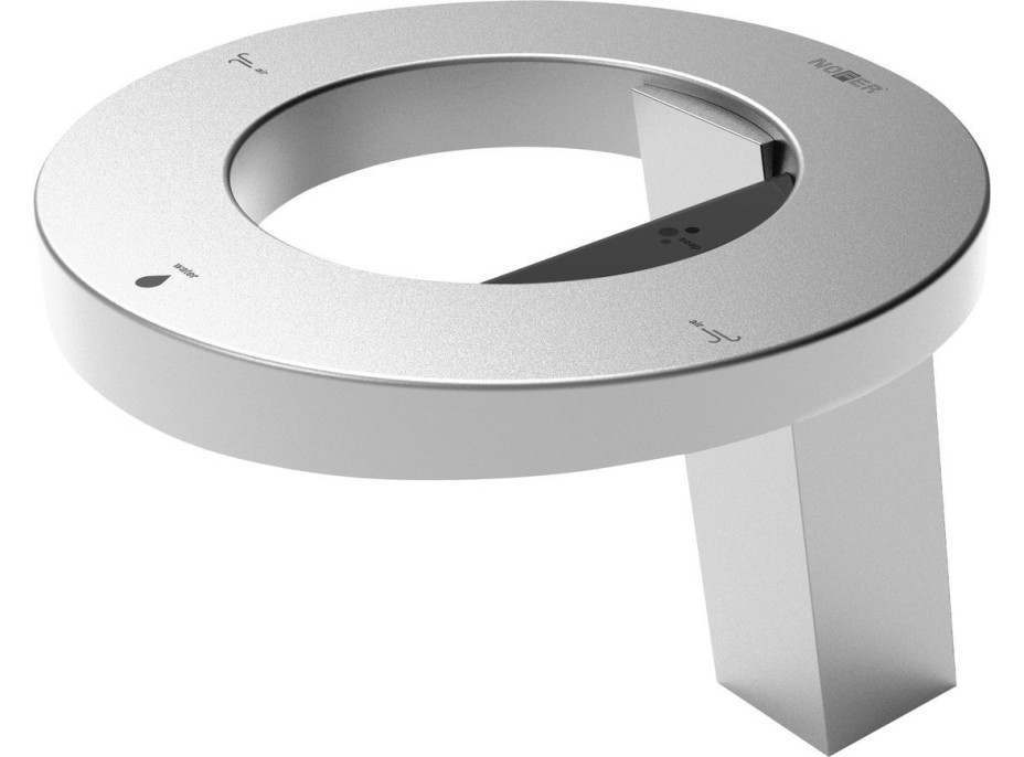 NOFER CONCEPT stojanková senzorová batéria s dávkovačom mydla a sušičom rúk výška 188mm, chróm 01901.B