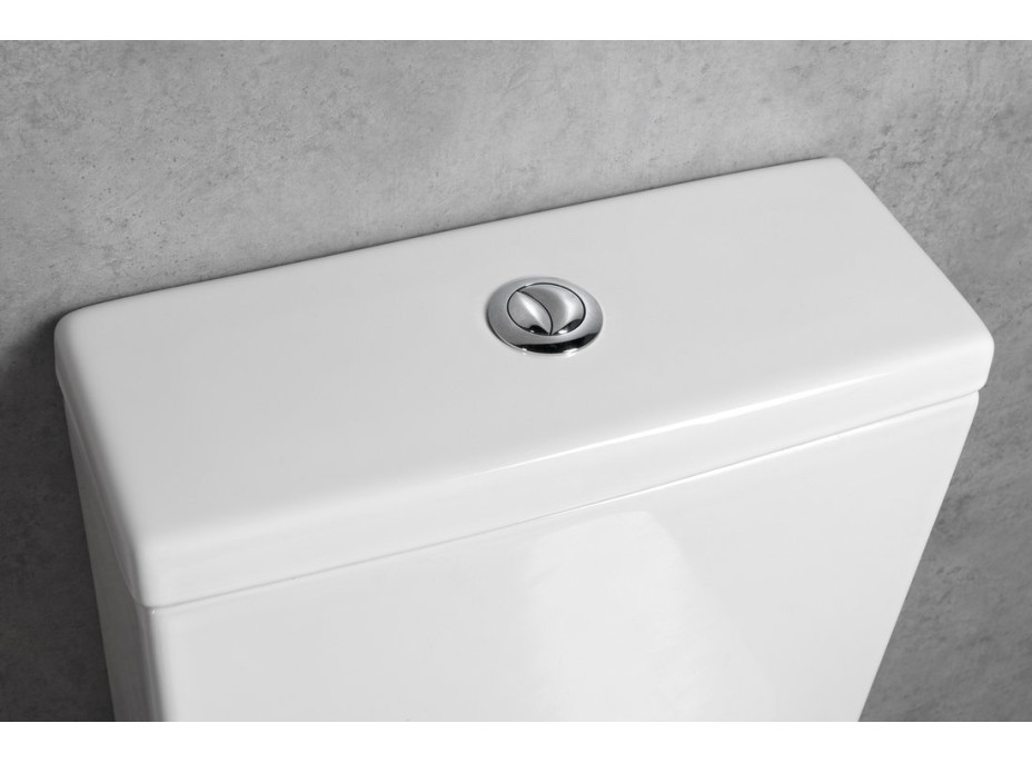 Bruckner LEON keramická nádržka pre WC kombi, biela 201.422.4