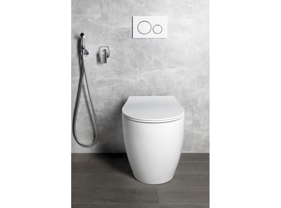 Isvea SENTIMENTI stojace WC Rimless, 36x52 cm, biela 10SM10004SV