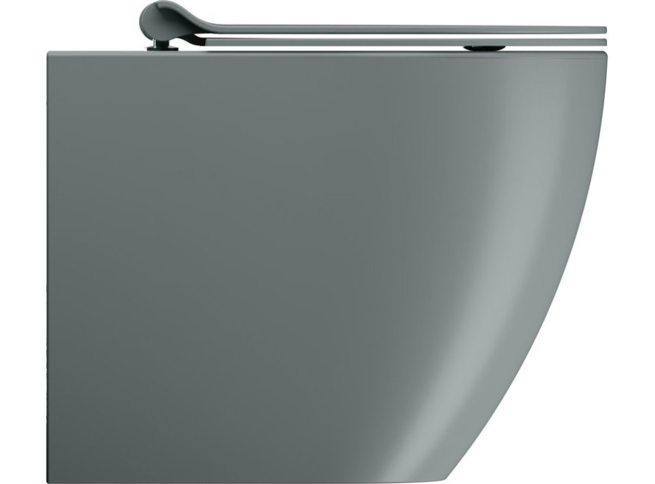 GSI PURA WC misa stojaca, Swirlflush, 36x55cm, spodný/zadný odpad, agave dual-mat 880304