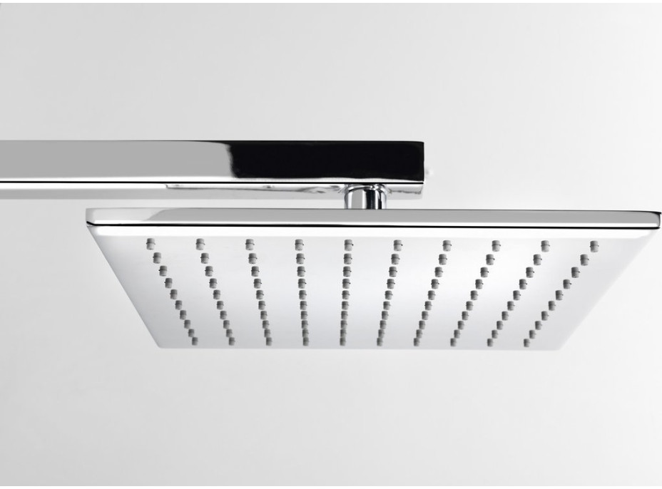 Polysan SPIRIT SQUARE termostatický sprchový panel nástenný, 250x1550mm, biela 81151
