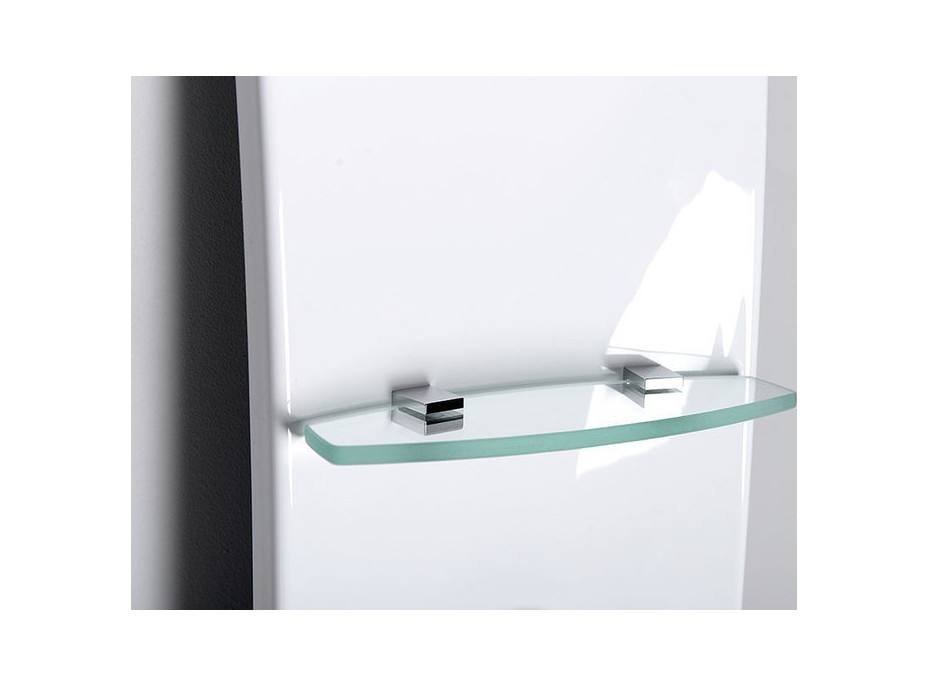 Polysan LUK termostatický sprchový panel nástenný 250x1300mm, biela 80312