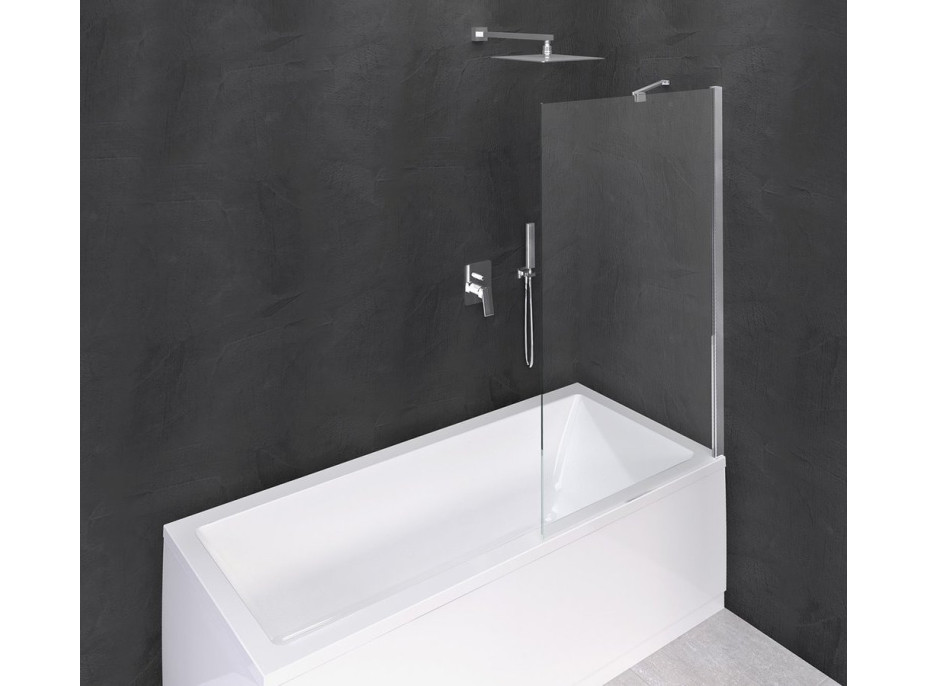 Polysan MODULAR SHOWER vaňová zástena 1000x1500mm, číre sklo BMS1-100