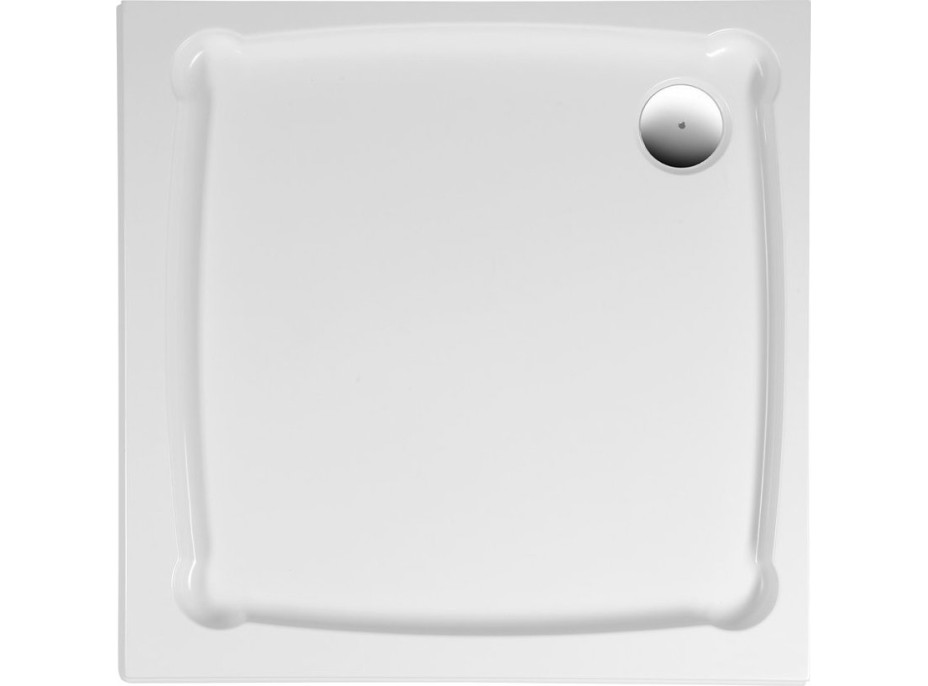 Gelco DIONA sprchová vanička z liateho mramoru, štvorec 90x90x7,5cm GD009