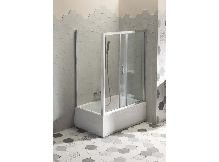 Polysan DEEP hlboká sprchová vanička, obdĺžnik 100x90x26cm, biela 72340