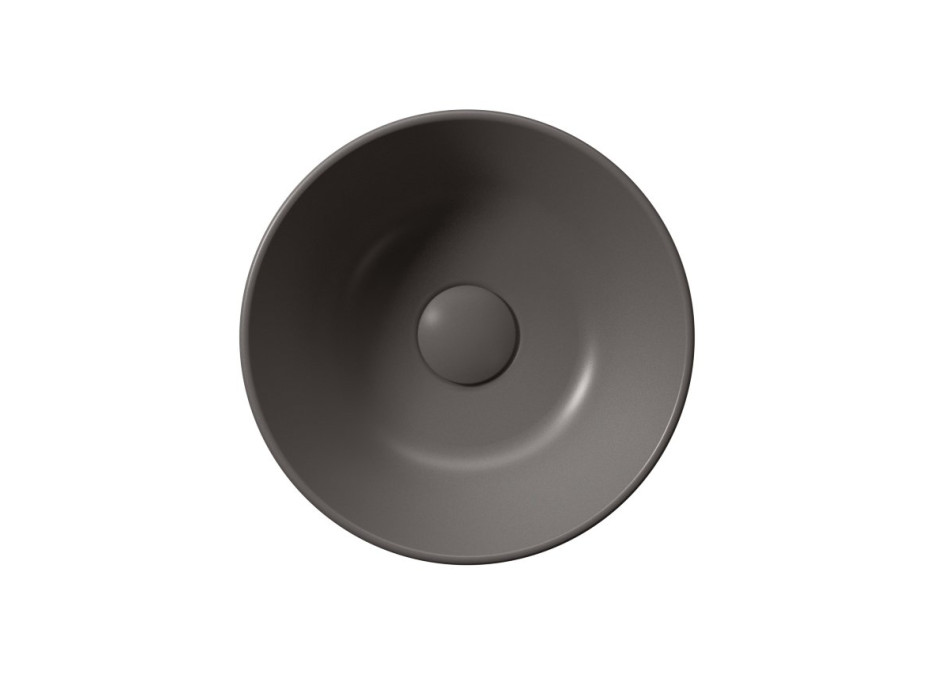 GSI KUBE X keramické umývadlo na dosku, priemer 32cm, bistro mat 943516