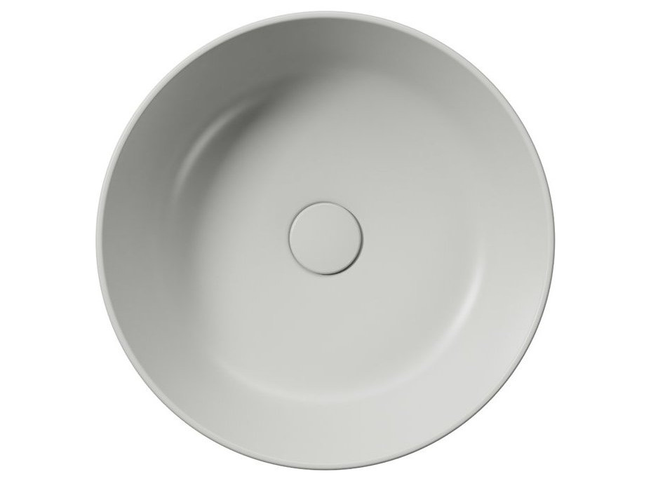 GSI KUBE X keramické umývadlo na dosku, priemer 45cm, cenere mat 942717