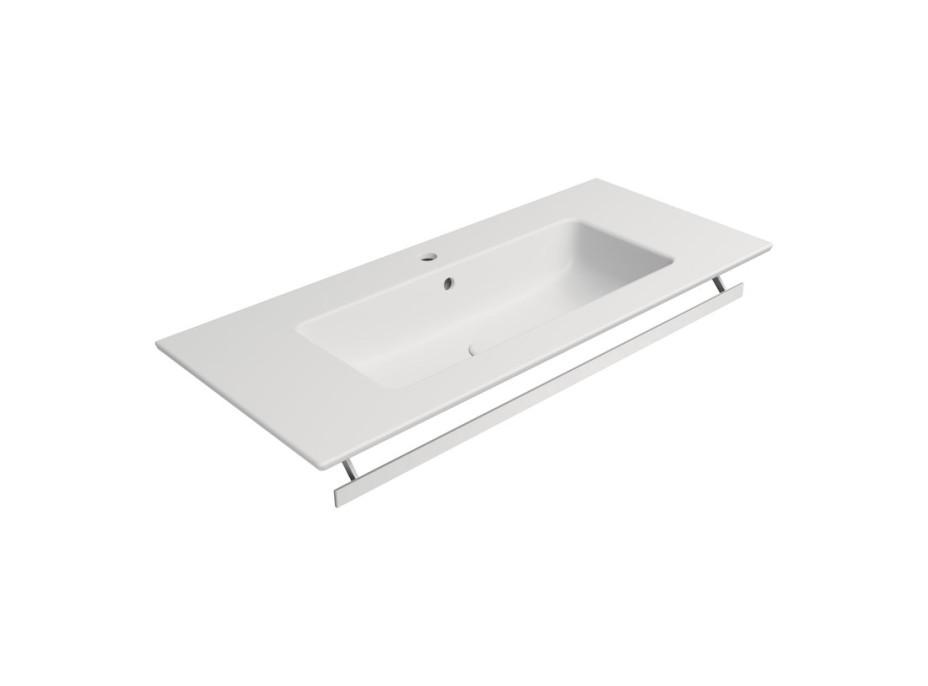 GSI PURA keramické umývadlo Slim 102x46cm, biela mat 8886109