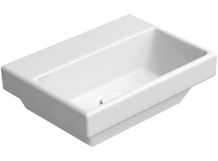 GSI NORM keramické umývadlo, 35x26cm, bez otvoru, biela ExtraGlaze 8650011