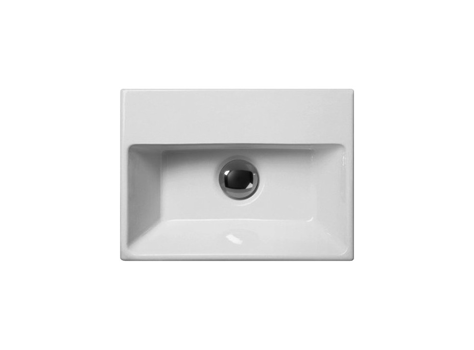 GSI NORM keramické umývadlo, 35x26cm, bez otvoru, biela ExtraGlaze 8650011