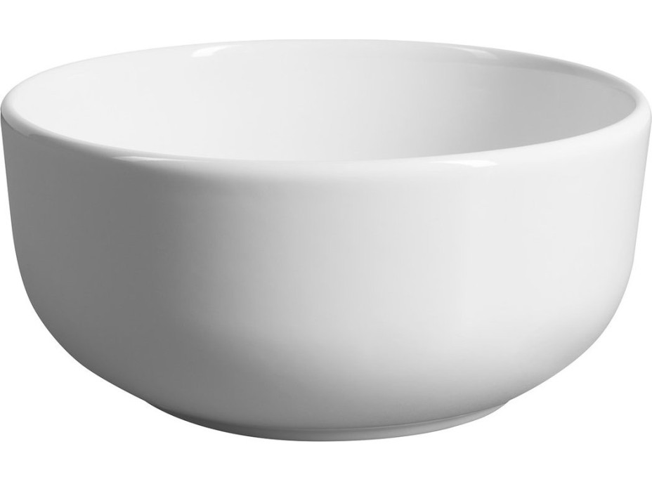 Sapho EMMI keramické umývadlo na dosku, Ø 33cm, biela TU0077