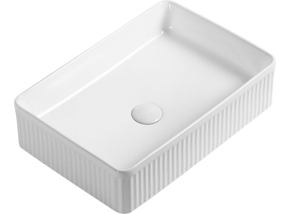 Sapho PICOBELLO keramické umývadlo na dosku 50x34cm, biela AR485