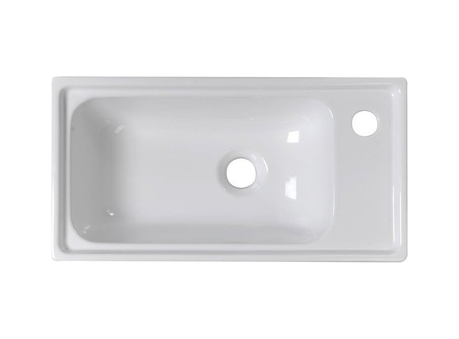 Sapho ORION keramické umývadlo 50, 5x26, 5cm, biela 7045