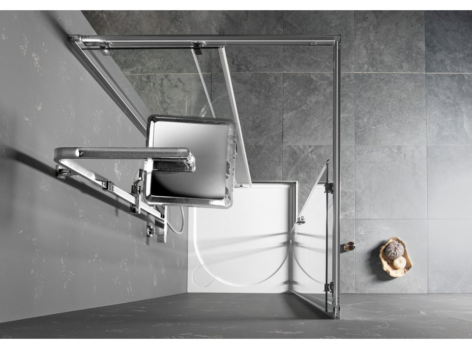 Gelco SIGMA SIMPLY obdĺžnikový sprchovací kút 1100x1000 mm, L/P variant, rohový vstup, číre sklo GS2111-02