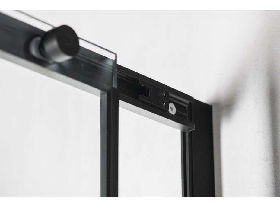 Polysan ALTIS LINE BLACK obdĺžnikový sprchovací kút 900x800 mm, L/P variant, rohový vstup, číre sklo AL1592BAL1582B
