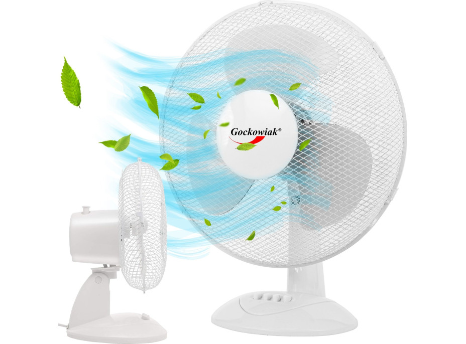 Stolný ventilátor FRIO - biely