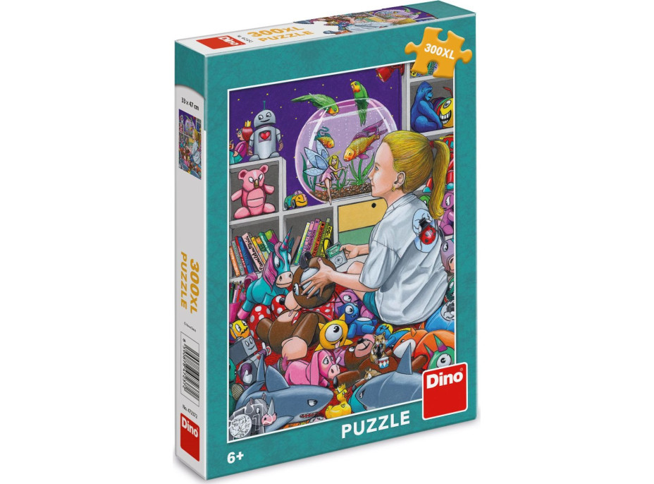 DINO Puzzle Pre Anežku XL 300 dielikov