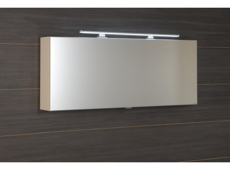 Sapho CLOE galerka s LED osvetlením 120x50x18cm, biela CE120-0030