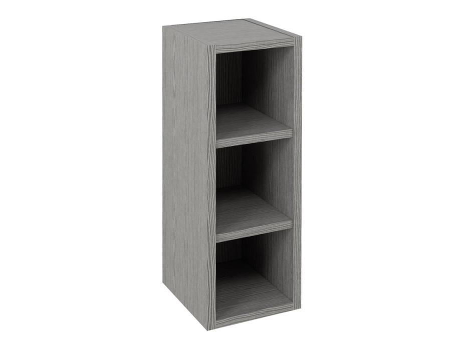 Sapho ESPACE otvorená policová skrinka 20x60x22cm, dub strieborný ESC140-1111