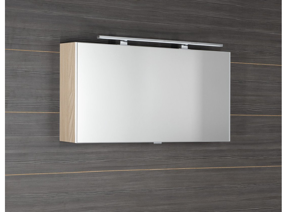 Sapho CLOE galerka s LED osvetlením 100x50x18cm, brest bardini CE100-0013