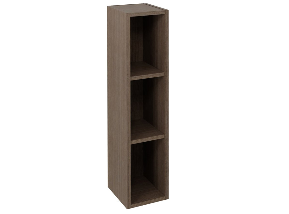 Sapho ESPACE otvorená policová skrinka 20x94x22cm, borovica rustik ESC130-1616