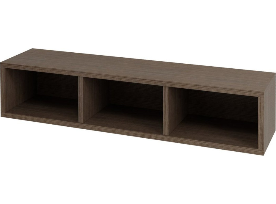 Sapho ESPACE otvorená policová skrinka 20x94x22cm, borovica rustik ESC130-1616