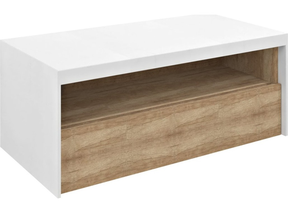 Sapho VIERA umývadlová skrinka 100x44x50cm, biela mat/dub Alabama VA100-2222