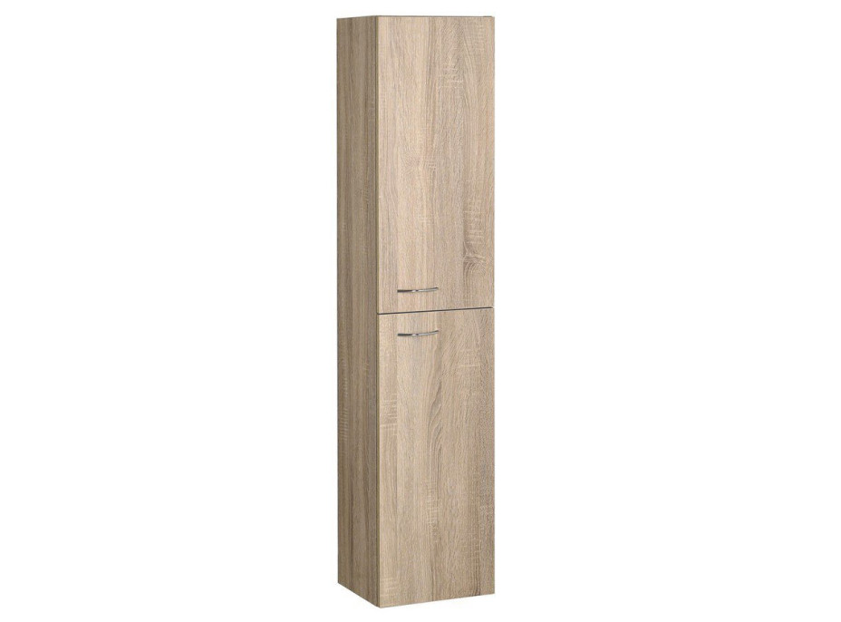 Aqualine ZOJA/KERAMIA FRESH skrinka vysoká 30x140x20cm, dub platín 51157