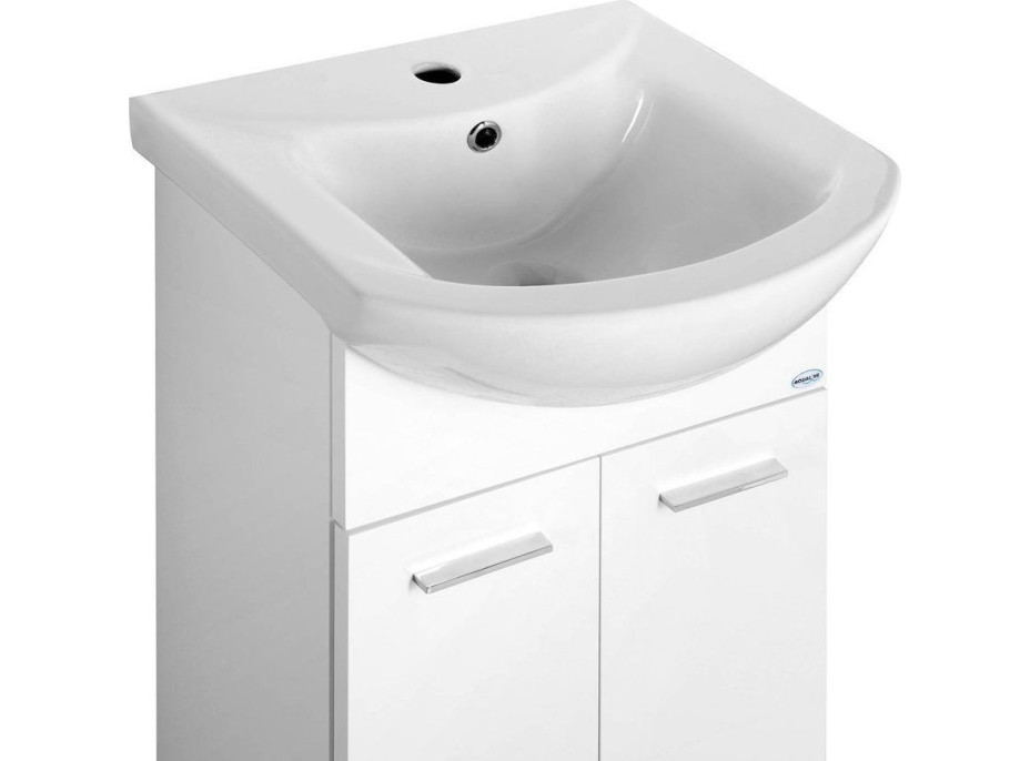 Aqualine ZOJA umývadlová skrinka 41, 5x74x25, 3cm, biela 51045A