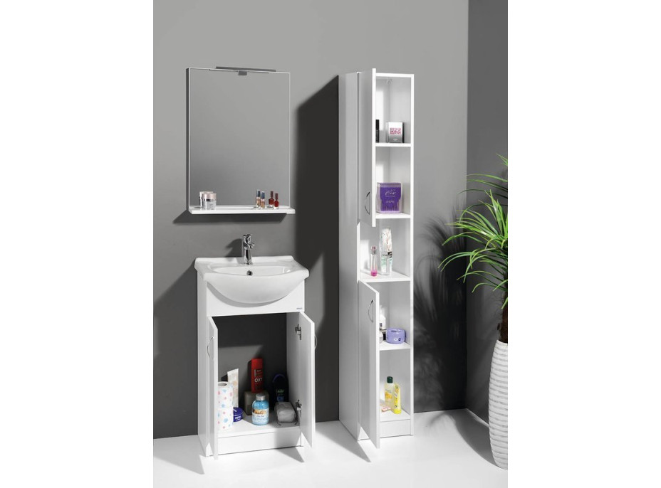 Aqualine SIMPLEX ECO vysoká skrinka 30x180x30cm SIME320