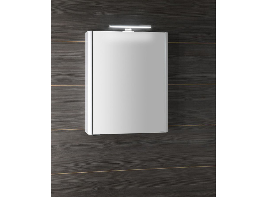 Sapho LUCIE galerka s LED osvetlením, 55x70x17cm, biela LU055-0030