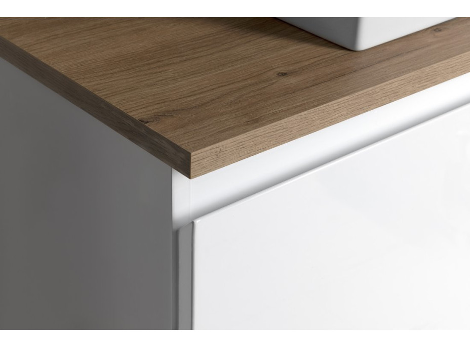Aqualine ALTAIR doska pod umývadlo 68x45, 2 cm, dub emporio AI870