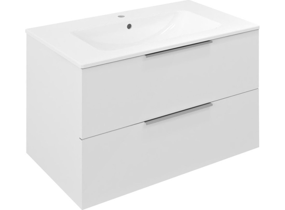 Sapho CIRASA umývadlová skrinka 79, 8x52x46cm, biela lesk CR801-3030
