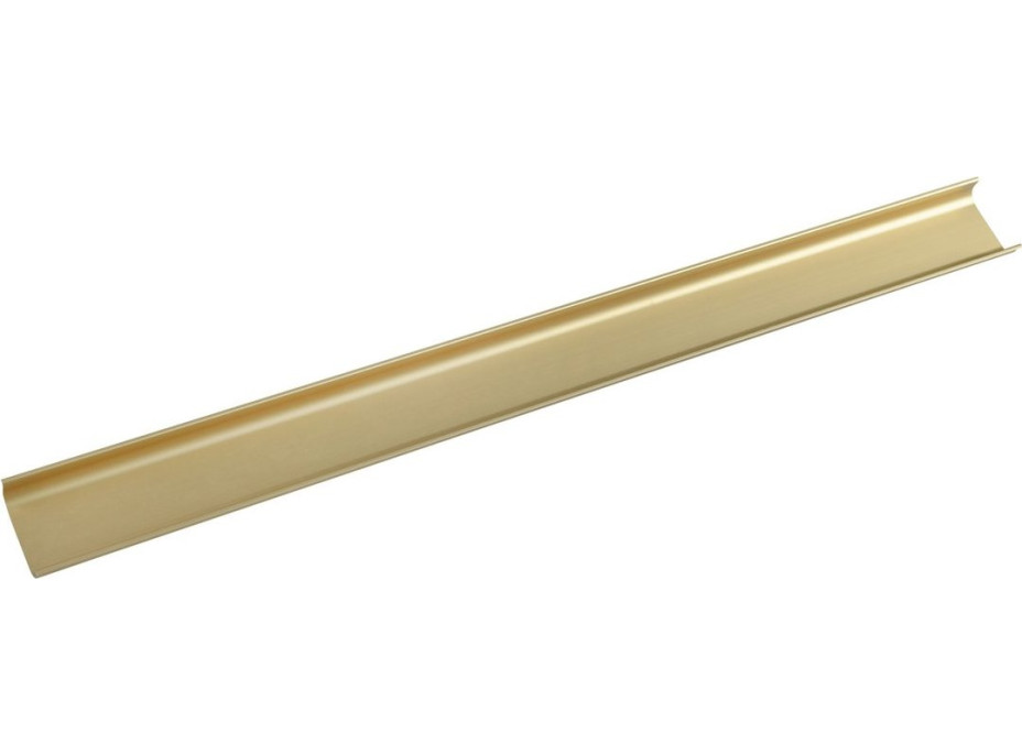 Sapho CHANEL dekoračná lišta medzi zásuvkami 534x70x20 mm, zlato mat DT602