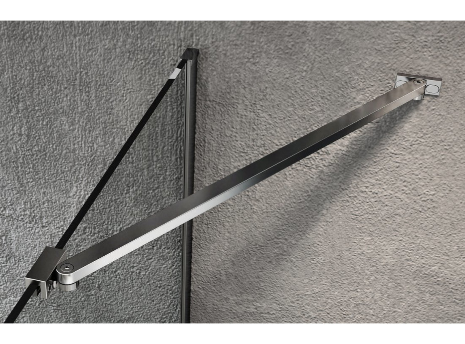 Gelco VARIO CHROME jednodielna sprchová zástena na inštaláciu k stene, matné sklo, 900 mm GX1490GX1010