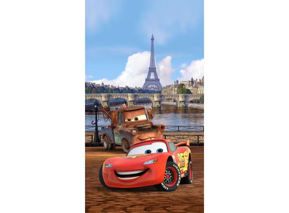 Detský záves AUTA V PARÍŽI 140x245 cm