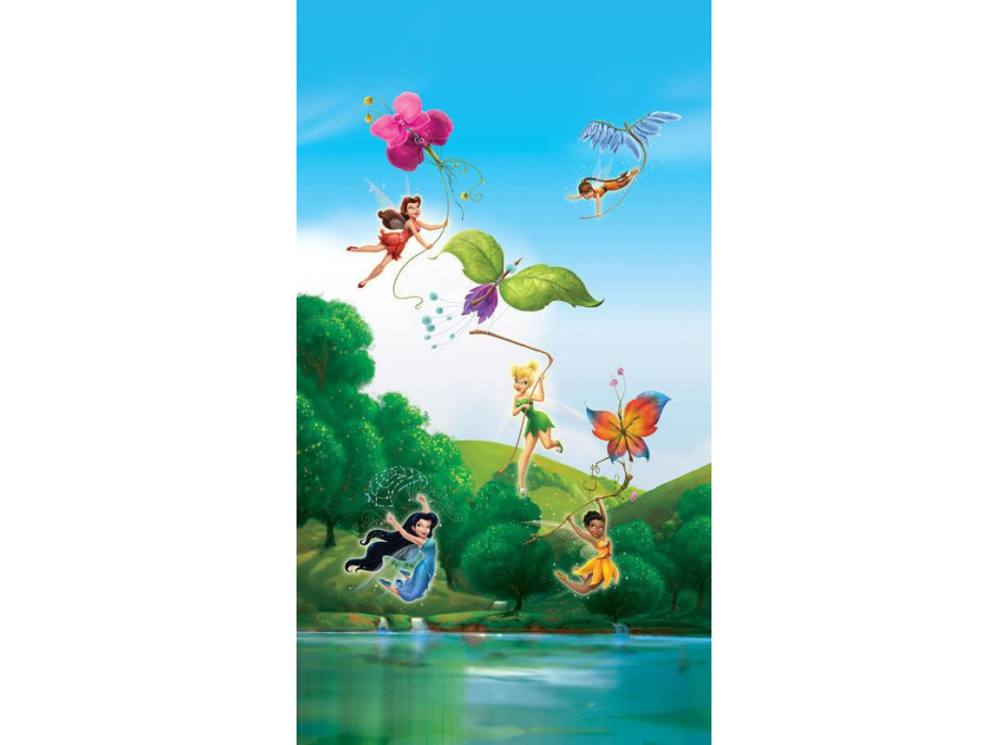 Detský záves DISNEY VÍLY DUHA 140x245 cm