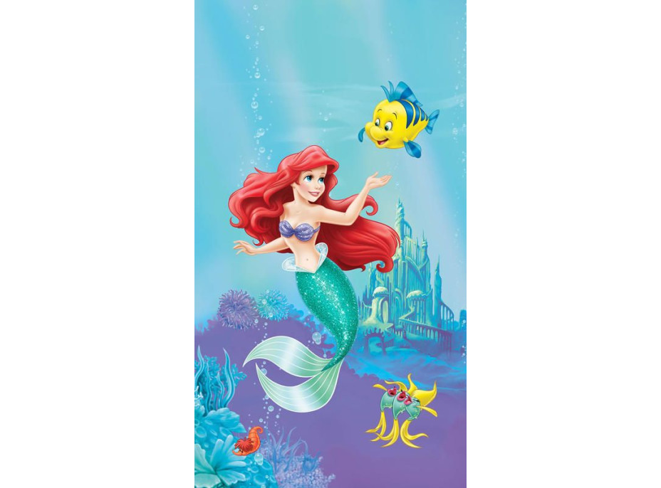 Detský záves DISNEY PRINCEZNA ARIEL 140x245 cm