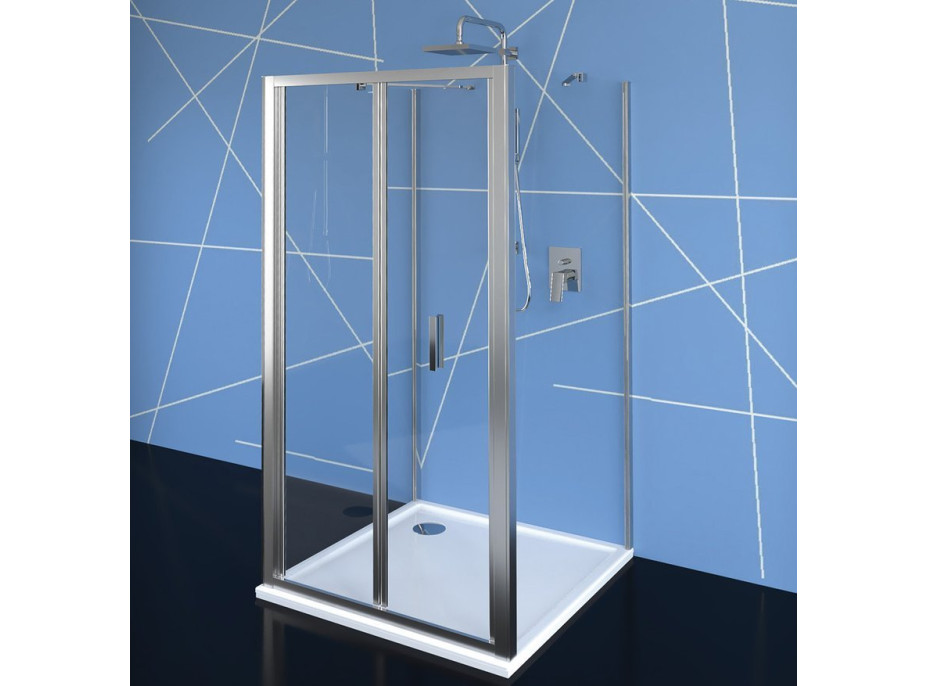 Polysan EASY LINE trojstenný sprchovací kút 700x900mm, skladacie dvere, L/P variant, číre sklo EL1970EL3315EL3315