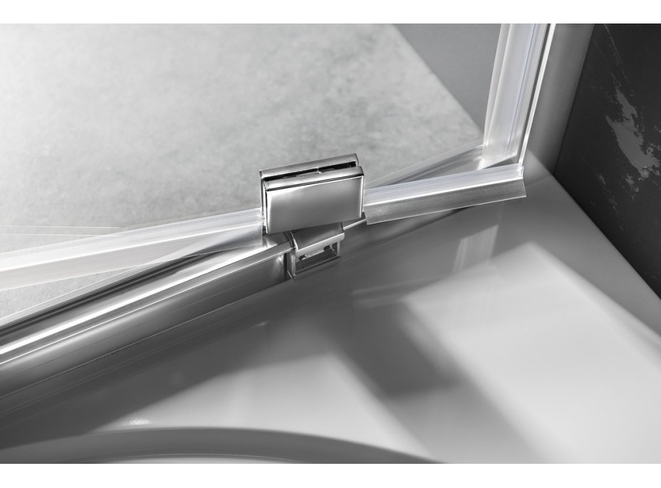 Gelco SIGMA SIMPLY obdĺžnikový sprchovací kút pivot dvere 900x800mm L/P variant, číre sklo GS1296GS3180