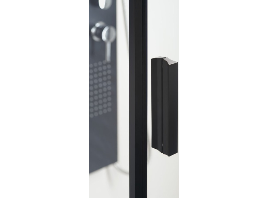 Polysan ZOOM LINE BLACK obdĺžnikový sprchovací kút 1200x1000mm L/P variant ZL1312BZL3210B