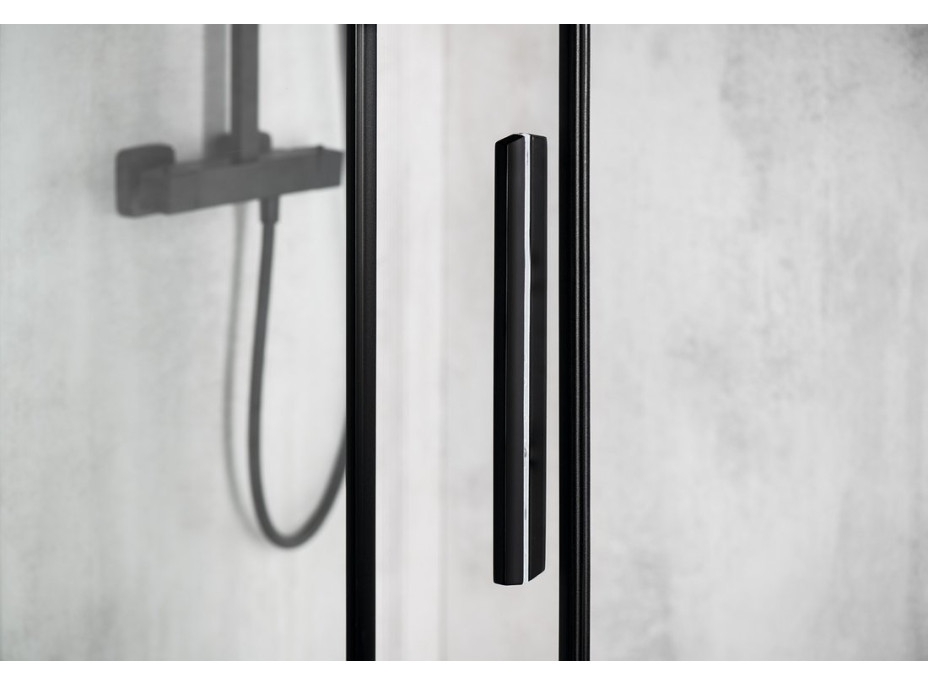 Polysan ALTIS LINE BLACK obdĺžnikový sprchovací kút 1500x900 mm, L/P variant AL4212BAL6012B