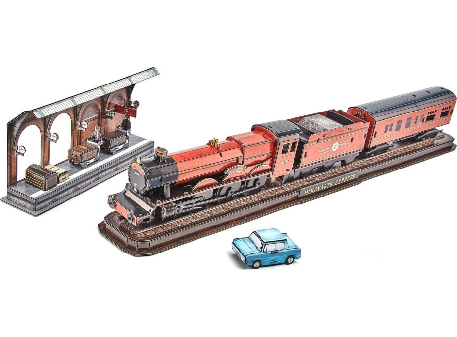 4D BUILD 3D Puzzle Harry Potter: Rokfortský Expres 181 dielikov