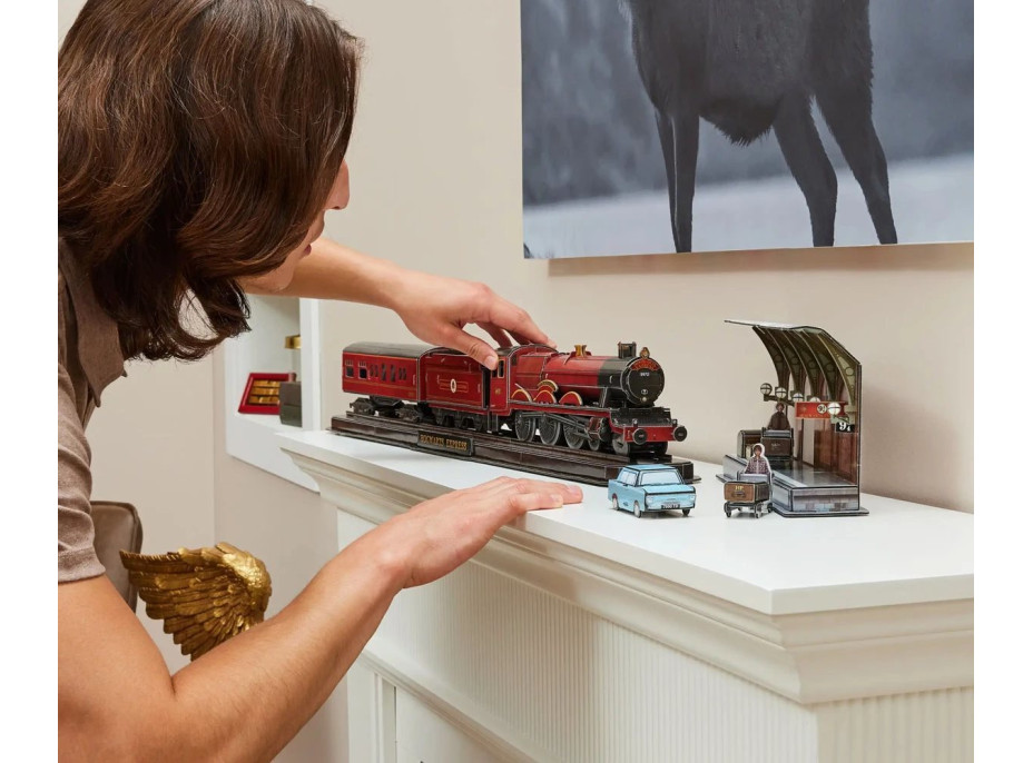 4D BUILD 3D Puzzle Harry Potter: Rokfortský Expres 181 dielikov