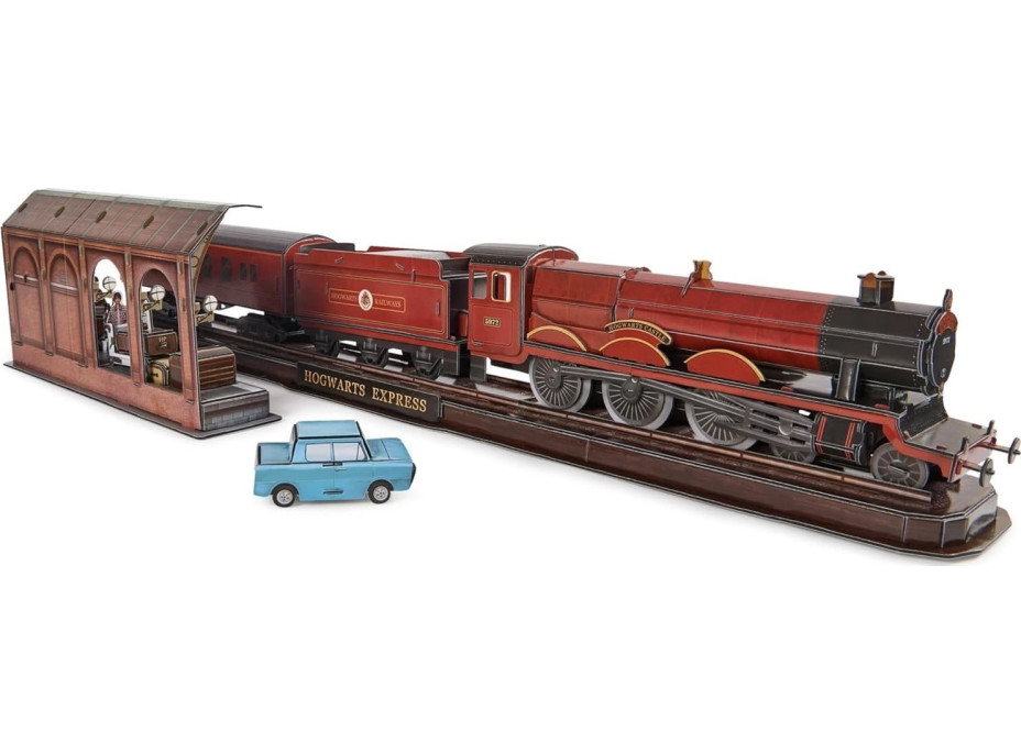 4D BUILD 3D Puzzle Harry Potter: Rokfortský Expres 181 dielikov