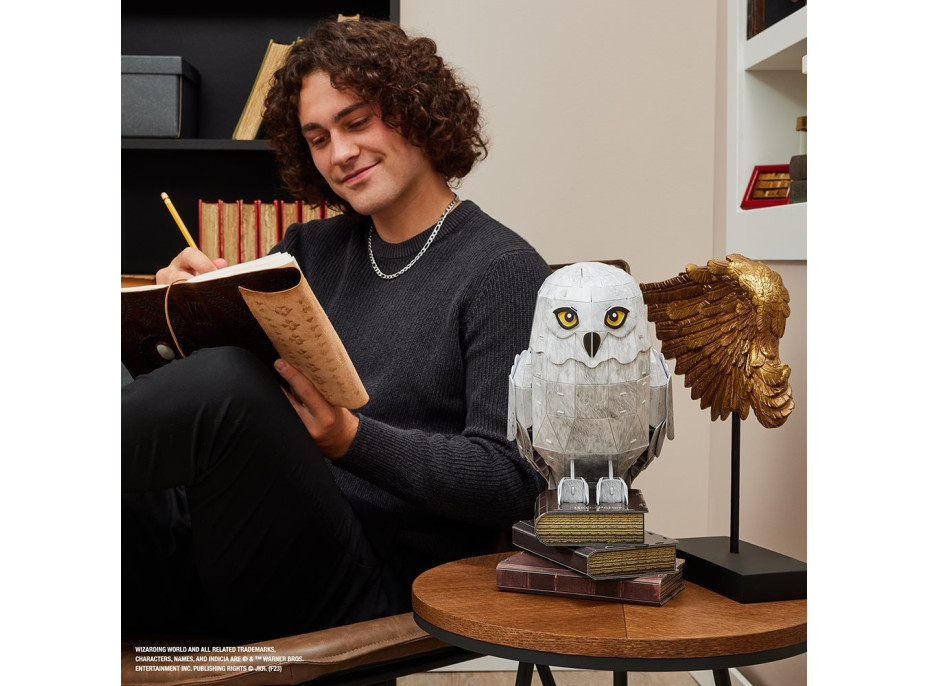 4D BUILD 3D Puzzle Harry Potter: Hedviga 118 dielikov
