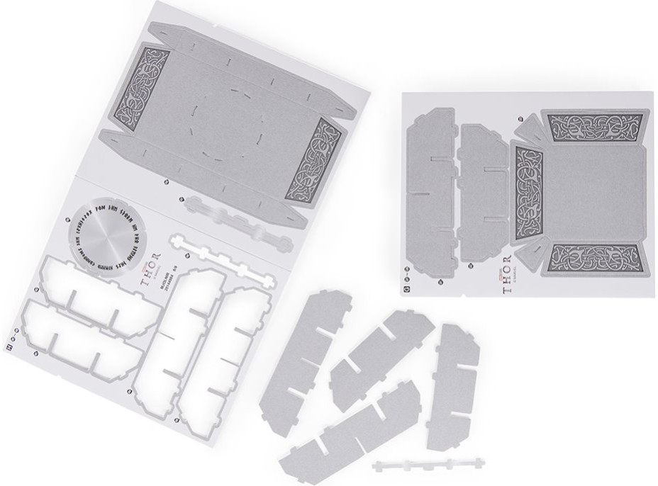 4D BUILD 3D Puzzle Marvel: Tórovo kladivo 87 dielikov
