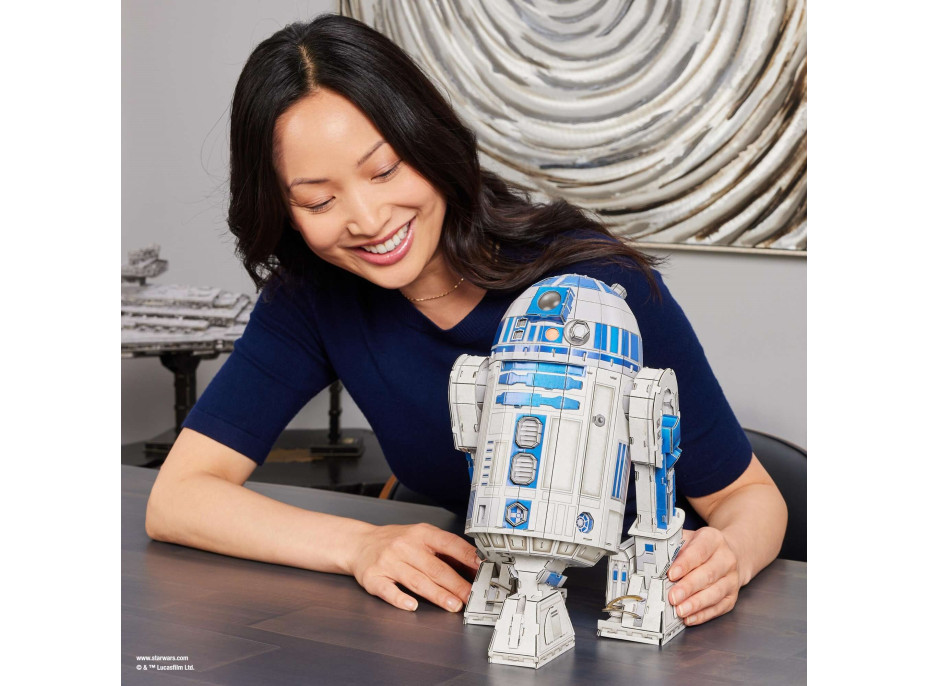 4D BUILD 3D Puzzle Star Wars: R2-D2 201 dielikov